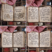Load image into Gallery viewer, Muutamia Aiaturia ja Kutouria Jumalan Sanast (a selection of garden cuttings from the word of God). >>EARLY FINNISH MINIATURE BOOK<< Date: 1825