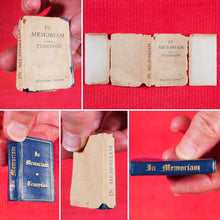 Load image into Gallery viewer, In Memoriam. >>MINIATURE BOOK WITH DUSTJACKET<< Tennyson, Alfred Lord. David Bryce & Son, Glasgow. London, Henry Frowde, Oxford University Press. 1905 CONDITION: VERY GOOD