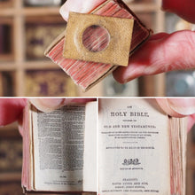 Load image into Gallery viewer, Allies Bible in Khaki, 1914. Holy Bible containing Old and New testaments. Translated out of the original tongues . by His Majesty's special Command. >>RARE BRYCE MINIATURE BIBLE<< Publication Date: 1914