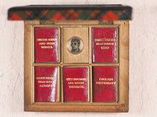 Load image into Gallery viewer, Mite Series in Tartan. Bryce, David & Son. Glasgow. Circa 1900. Five volumes in fitted wooden box.