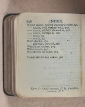 Load image into Gallery viewer, Dods, Matilda Lees. Handbook of Practical Cookery. Eyre & Spottiswoode (Bible Warehouse), Limited. 33, paternoster Row, E.C. London, Edinburgh and New York. 1906.