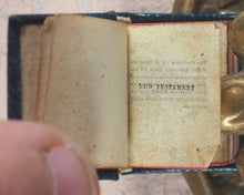 Load image into Gallery viewer, New Testament of the Lord and Saviour Jesus Christ. Bryce, David & Son.Glasgow. 1895. >>Wonderfully bound micro-miniature New Testament<<