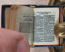 Load image into Gallery viewer, New Testament of the Lord and Saviour Jesus Christ. Bryce, David & Son.Glasgow. 1895. >>Wonderfully bound micro-miniature New Testament<<