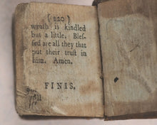 Load image into Gallery viewer, Bible in Miniature or a concise history of the Old & New Testaments. London printed. Circa 1795.