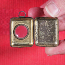 Load image into Gallery viewer, Smallest English Dictionary in the World. >>MINIATURE BRYCE DICTIONARY IN LOCKET<< Publication Date: 1900 CONDITION: GOOD