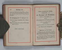 Load image into Gallery viewer, Philpot, William. Pickings from a Pocket of Pebbles. Bryce, David & Son. Glasgow. Circa 1885.