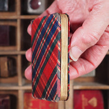Load image into Gallery viewer, Old English, Scotch and Irish songs with music : a favourite selection. >>MINIATURE BRYCE TARTAN BOOK<< Moodie, William, editor. Publication Date: 1905 CONDITION: VERY GOOD