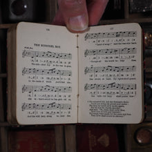 Load image into Gallery viewer, Old English, Scotch and Irish songs with music : a favourite selection. >>MINIATURE BRYCE TARTAN BOOK<< Moodie, William, editor. Publication Date: 1905 CONDITION: VERY GOOD