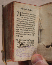 Load image into Gallery viewer, Franco̧is de Lacroix. Hortvlvs Marianvs Sive Praxes Variae colendi Beatißimam V. Mariam. Hubert Reulandt. Luxemburgi. 1627.
