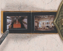 Load image into Gallery viewer, Photograph Album, miniature. Miniature photograph album of Her Royal Highness, Queen Mary's Dolls' House. Circa 1990.