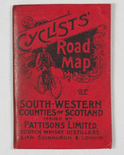 Load image into Gallery viewer, Cyclists Road Maps of Scotland. Pattisons Ltd. Leith, Scotland. Circa 1898.