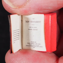 Load image into Gallery viewer, New Testament of the Lord and Saviour Jesus Christ. Bryce, David & Son. Glasgow. 1895.