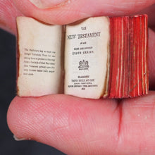 Load image into Gallery viewer, New Testament of the Lord and Saviour Jesus Christ Bryce, David & Son. Glasgow. 1895.