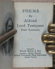 Load image into Gallery viewer, Tennyson, Alfred Lord. Poems. Bryce, David & Son. Glasgow. 1905.