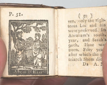 Load image into Gallery viewer, Bible in Miniature; or ,a concise history of the Old & New Testaments. London printed. Circa 1795.