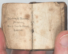 Load image into Gallery viewer, Bible in Miniature or a Concise History of both Testaments. Harris, J. Late Newbery, for Darton & Harvey. London. Circa 1790 according to Bondy or 1807 if you believe Welsh.