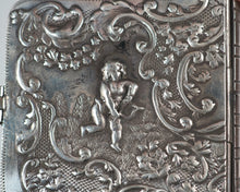 Load image into Gallery viewer, Dutch solid silver miniature book cover. 1853-1905.