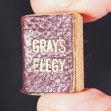 Load image into Gallery viewer, Gray, Thomas. Elegy in a Country Churchyard. Bryce, David & Son. Glasgow. 1911. 96 printed pages. Partially unopened and likely the only partially unopened example extant.