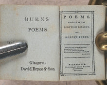 Load image into Gallery viewer, Burns, Robert. Poems chiefly in Scottish dialect. Bryce, David & Son. Glasgow. 1899.
