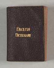 Load image into Gallery viewer, Bryce, David & Son. Glasgow. Advertising. Smallest English Dictionary in the World. Sydney Curio Shop promotional. Circa 1896.