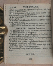 Load image into Gallery viewer, Church of England. Book of Common Prayer and Administration of the Holy Communion. Oxford University David Bryce & Son. Glasgow. Circa 1896.