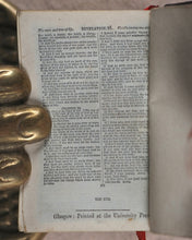 Load image into Gallery viewer, Holy Bible containing the Old and New testaments. Translated out of the Original Tongues. Printed by Authority. David and Son. Glasgow. 1901. Burns bible, with his family register.