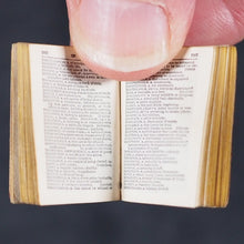 Load image into Gallery viewer, Smallest English Dictionary in the World. Comprising: besides the ordinary and newest words in the language, short explanations of a large number of scientific, philosophical, literary and technical terms. Bryce, David & Son. Glasgow. Circa 1894.