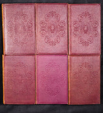 Load image into Gallery viewer, Gems from the Poets. Tyas, Robert. 50 Cheapside : H.T. Warren, 8, Finsbury, London. 1840-1. Complete 6 volume set in original bookcase.