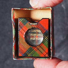 Load image into Gallery viewer, Crowther, Alice. Golden Thoughts from great authors. Bryce, David & Son. Glasgow. Circa 1895. Mauchline edition in original tartan box.