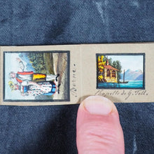 Load image into Gallery viewer, Petits Souvenirs de la Suisse. No publisher but probably Maehly-Lamy. Circa 1840. Miniature souvenir from Switzerland.