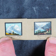 Load image into Gallery viewer, Petits Souvenirs de la Suisse. No publisher but probably Maehly-Lamy. Circa 1840. Miniature souvenir from Switzerland.