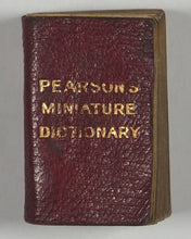 Load image into Gallery viewer, Bryce, David & Son. Glasgow. Advertising. Smallest English Dictionary in the World. Pearsons promotional. Circa 1896.