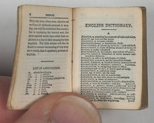 Load image into Gallery viewer, Bryce, David & Son. Glasgow. Advertising. Smallest English Dictionary in the World. Pearsons promotional. Circa 1896.