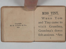 Load image into Gallery viewer, Miss Tiny. D. Lothrop & Company. Boston. 1877.