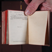 Load image into Gallery viewer, Shakespeare, William. Illustrated Pocket Shakespeare. Bryce, David & Son. Glasgow. 1886.