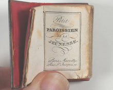 Load image into Gallery viewer, PETIT Paroissien de la Jeunesse. Marcilly. Rue St. Jacques, no. 10. Paris. Circa 1840. (Copy)