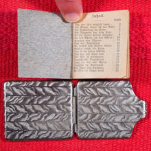 Load image into Gallery viewer, Kleines antikes. Liederbuch>>MINIATURE JUGENDSTIL SONGBOOK WITH ORIGINAL CASE<< Publication Date: 1900 CONDITION: VERY GOOD