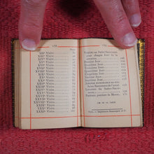 Load image into Gallery viewer, Petites Visites Au Saint-Sacrement Et A La Sainte Vierge. >>FINE MINIATURE BINDING<< Publication Date: 1890 CONDITION: NEAR FINE
