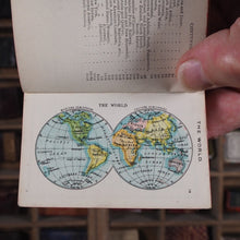 Load image into Gallery viewer, Mellin's Atlas of the World. >>RARE MINIATURE ATLAS<< Publication Date: 1894 CONDITION: VERY GOOD