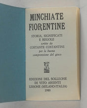 Load image into Gallery viewer, Minchiate Fiorentine Tarot, by Vito Arienti (Author). Edizione Del Solleone. 1980. Limited Numbered Edition