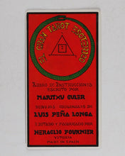 Load image into Gallery viewer, Le Grand Tarot Ésotérique ou « El Gran Tarot Esoterico ». Heraclio Fournier. Spain. 1976.