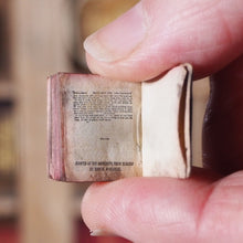 Load image into Gallery viewer, New Testament of the Lord and Saviour Jesus Christ. >>STAGGERINGLY SMALL NEW TESTAMENT BIBLE<< Publication Date: 1895 CONDITION: GOOD