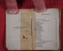 Load image into Gallery viewer, Stranger's Companion through London embellished with a new map beautifully engraved by Dowar. >>MINIATURE LONDON GUIDE AND MAP BOOK<< Bellchambers, Edmund. Publication Date: 1835 CONDITION: GOOD