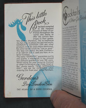 Load image into Gallery viewer, Recipes for Cocktails and other mixed Drinks. Tanqueray, Gordon & Co. Ltd. London. Circa 1950.