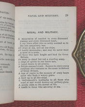 Load image into Gallery viewer, Social and Convivial Toast-Master and Compendium of Sentiment. McGuire, Frederic. Nelson Street, London. 1865.