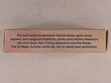 Load image into Gallery viewer, Haindl Tarot deck. Hermann Haindl. U.S. games Systems. U.S.A. 1990. ISBN 0880794658