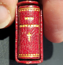 Load image into Gallery viewer, New Testament. c1896 Bound in red leather with gilt edges