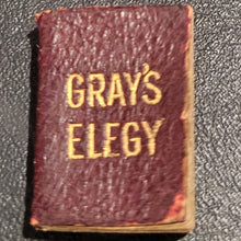 Load image into Gallery viewer, Thomas Gray's An Elegy Written in a Country Churchyard. circa 1911
