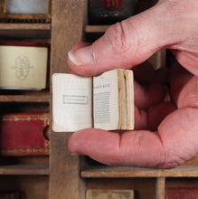 Load image into Gallery viewer, Burns, Robert. Poems chiefly in Scottish dialect. Kilmarnock, Printed by John Wilson, 1796. >>RARE MINIATURE CLASSIC<< Publication Date: 1899 CONDITION: VERY GOOD