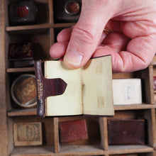 Load image into Gallery viewer, Children's Bread. Or Daily Texts for the Young. >>SCARCE CHILDRENS MINIATURE BOOK IN WALLET STYLE BINDING<< Publication Date: 1858 CONDITION: VERY GOOD